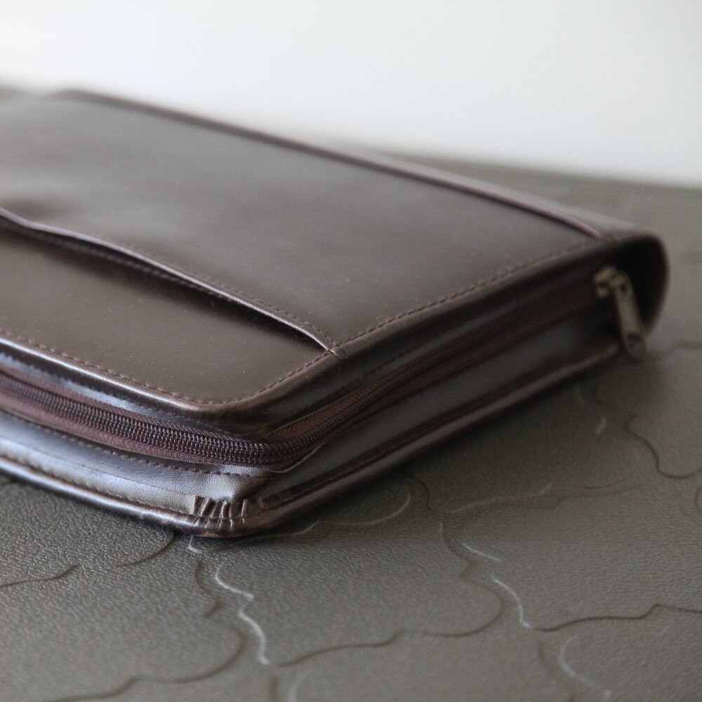 Vintage Buxton Leather Binder